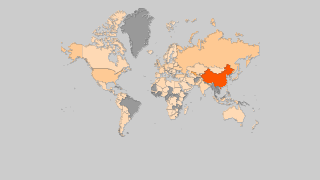 Countries by Carrot and Turnip production Thumbnail