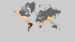 Countries by Coffee production Thumbnail