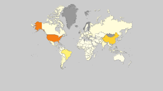 Countries by Corn production Thumbnail