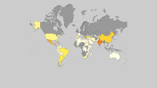 Countries by Lemon production Thumbnail