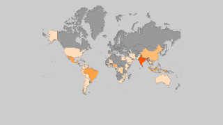 Countries by Papaya production Thumbnail