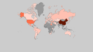 Countries by Strawberry production Thumbnail