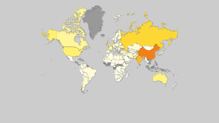 Countries by Wheat production Thumbnail